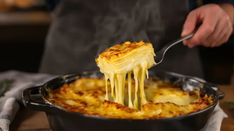 Mon accompagnement qui fait toujours sensation : le gratin dauphinois, à préparer la veille sans stress !