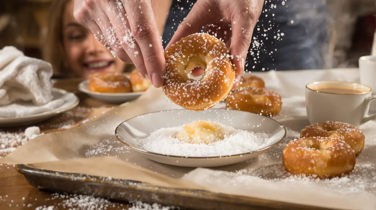 Accueil Oubliez la friture : ces beignets au sucre simplissimes se preparent directement au four !